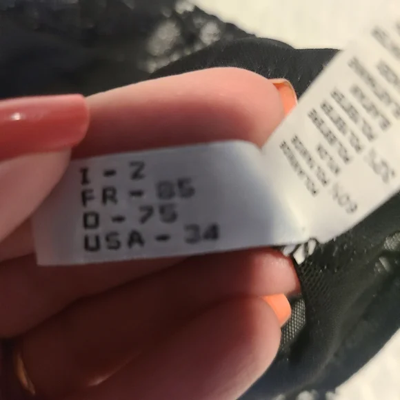 Lingerie Intimate Wear Black Lace one piece Christie's Size Small 34 - Picture 4 of 8